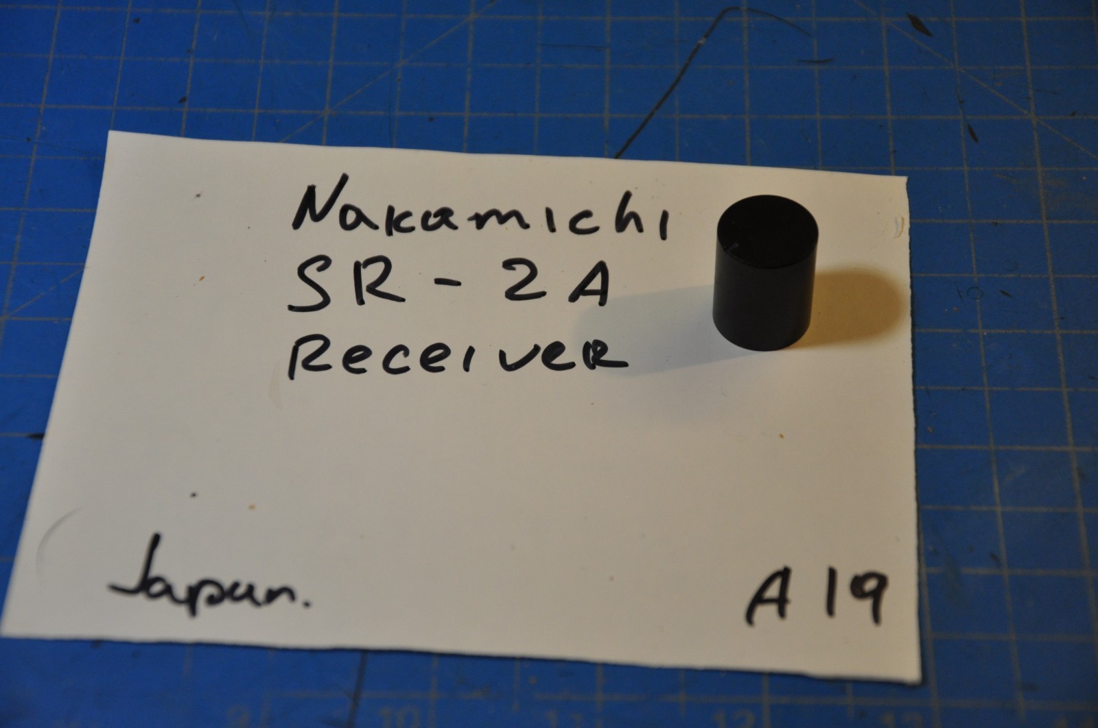 Nakamichi SR-2A Receiver Replacement Parts Bass Control Knob