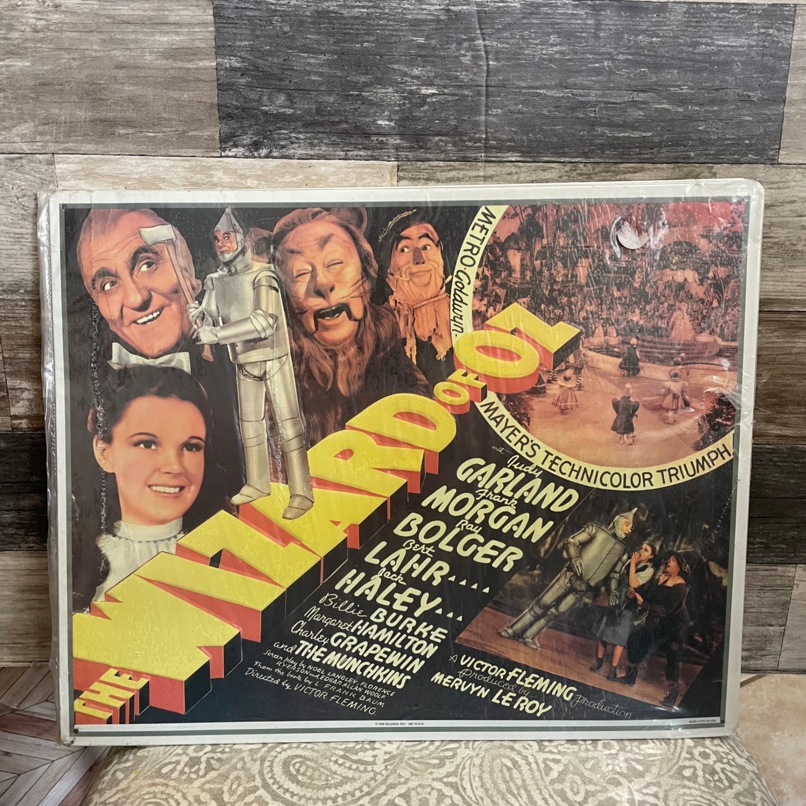 NEW Vintage 1994 The Wizard of Oz 1939 Movie Tin Lithograph