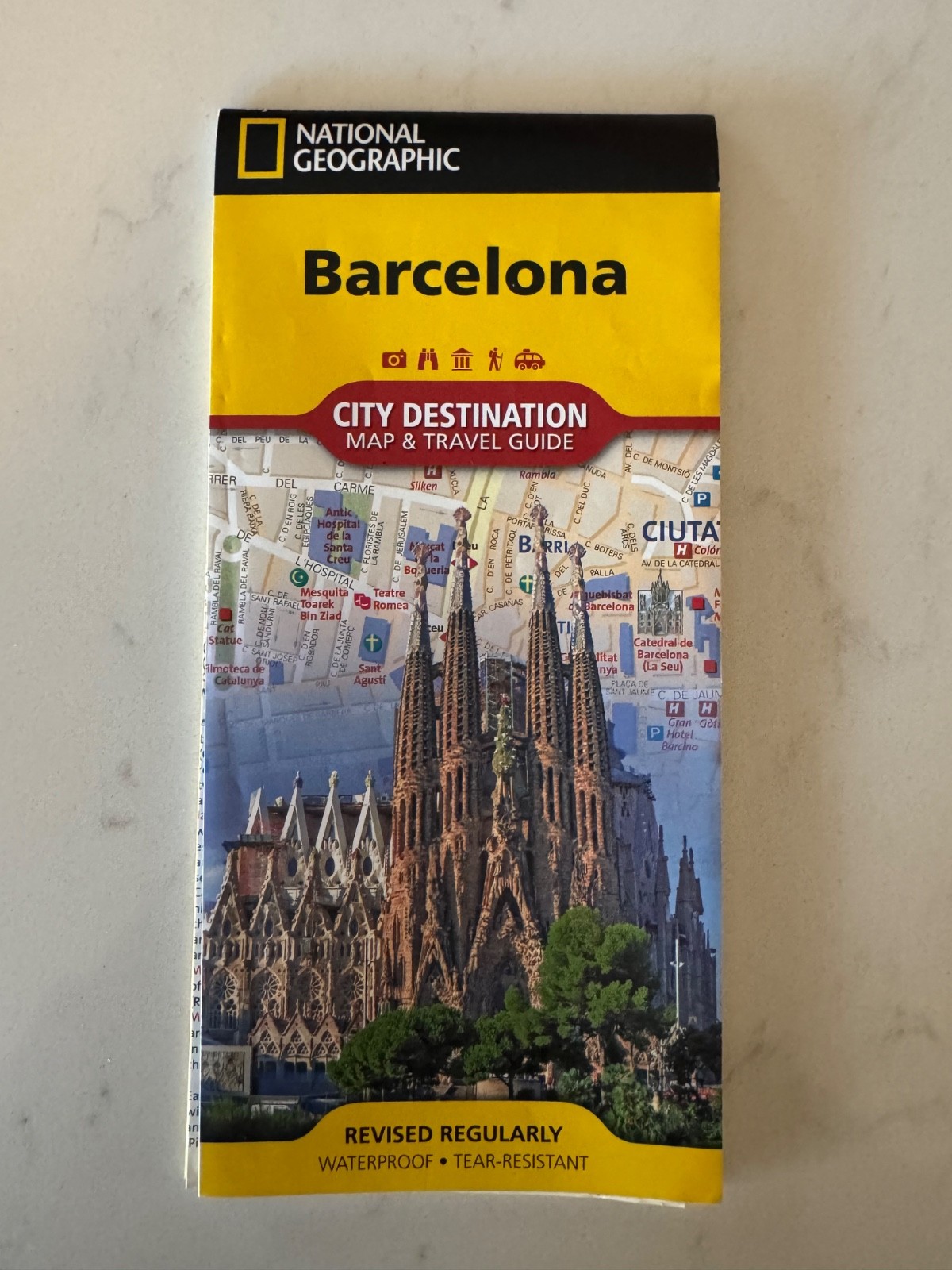 Barcelona map - National Geographic