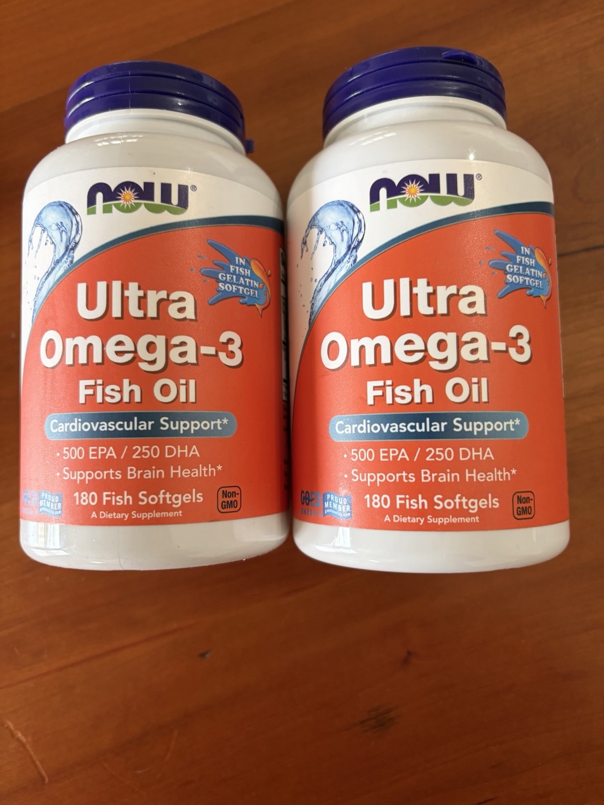 2X Now Ultra Omega-3 Fish Oil 180 Softgels Exp 12/2027Brand New-US Seller