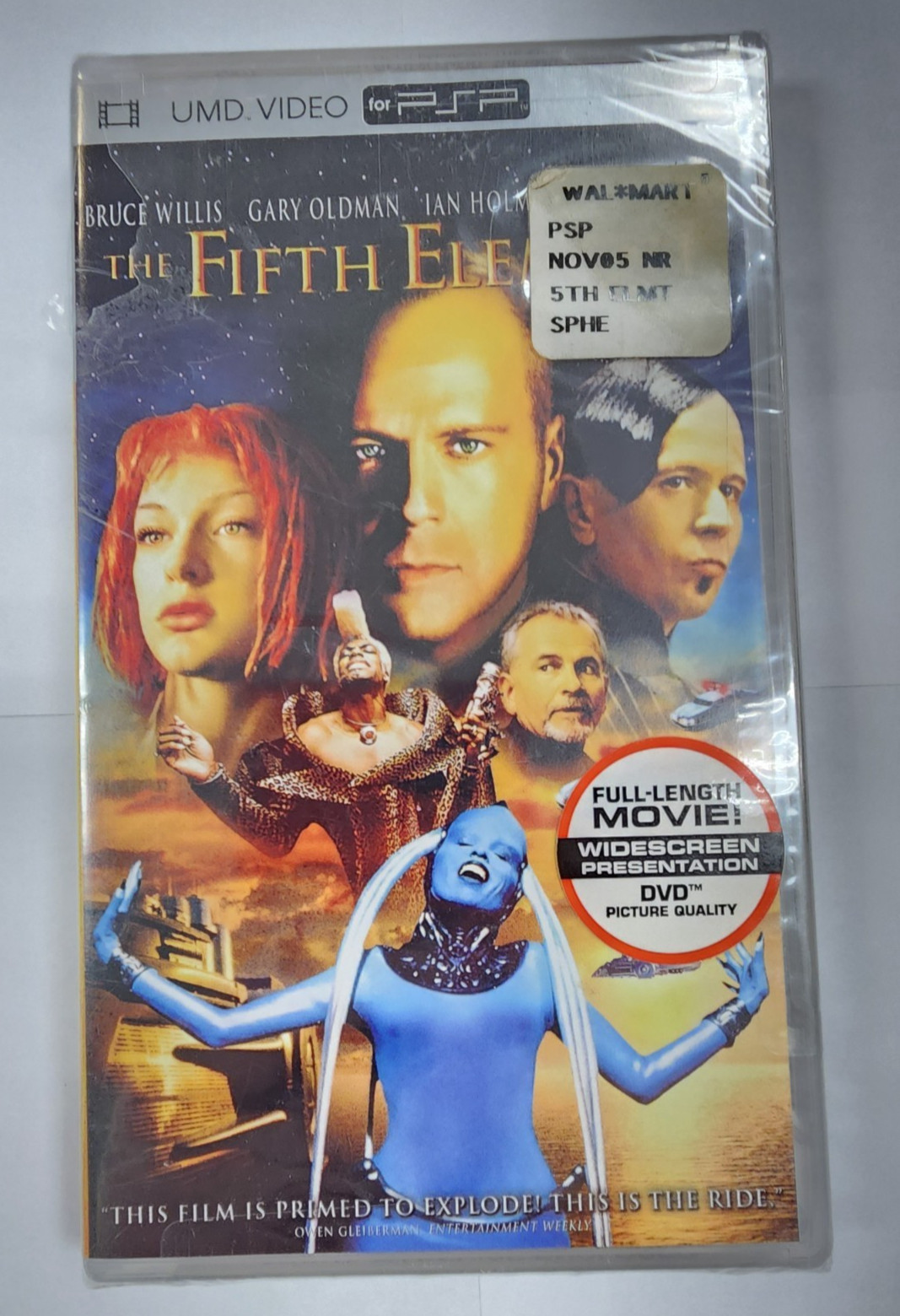 The Fifth Element Bruce Willis Luc Besson UMD Video PSP Sci-Fi Action PG-13 1997