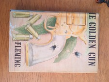Man With The Golden Gun 1965 - first edition - WHITE ENDPAPERS variant - Rare!