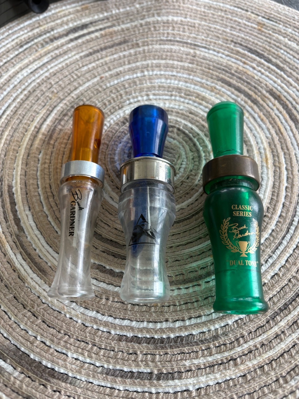 Buck Gardner Duck Call Lot (3) All Work Great