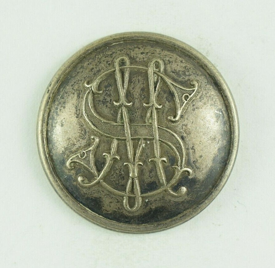 19thC, Copenhagen Denmark City Uniform Button Original H4AT