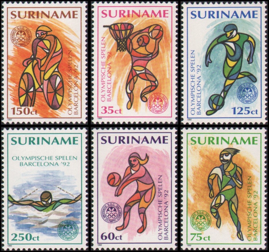 Surinam #919-924 MNH VF