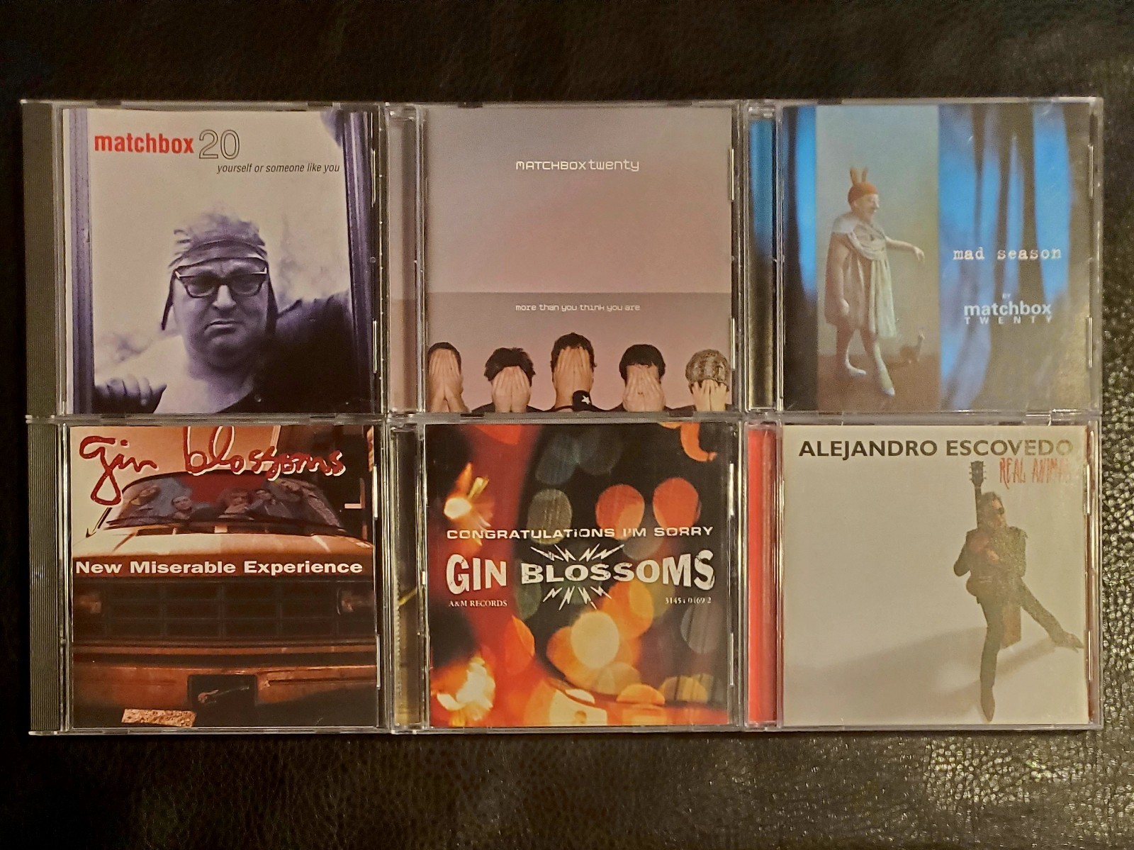 ROCK 6-ALBUM CD BUNDLE - Matchbox 20, Gin Blossoms, Alejandro Escovedo
