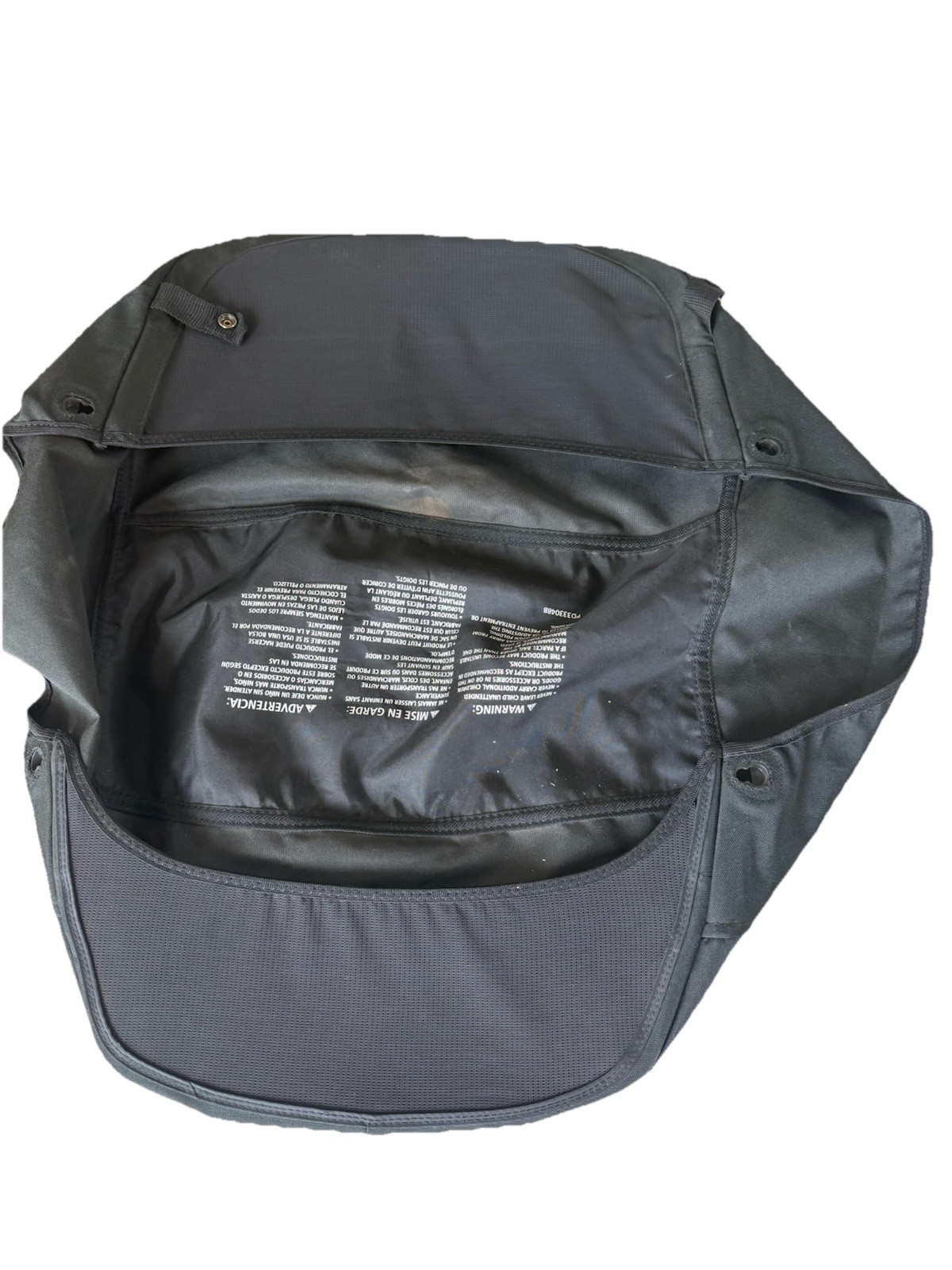 Baby Jogger City Select LUX Basket Black Storage Basket GUC