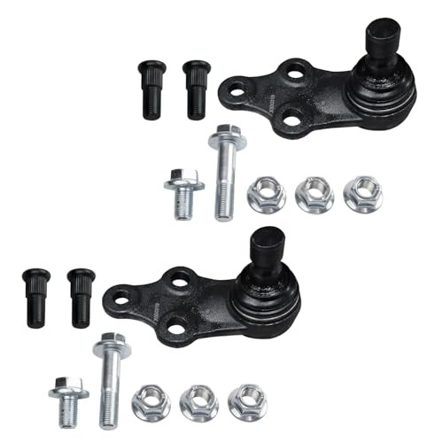 Detroit Axle - Pair Front Upper Ball Joints for Chevy GMC Silverado Sierra 1500