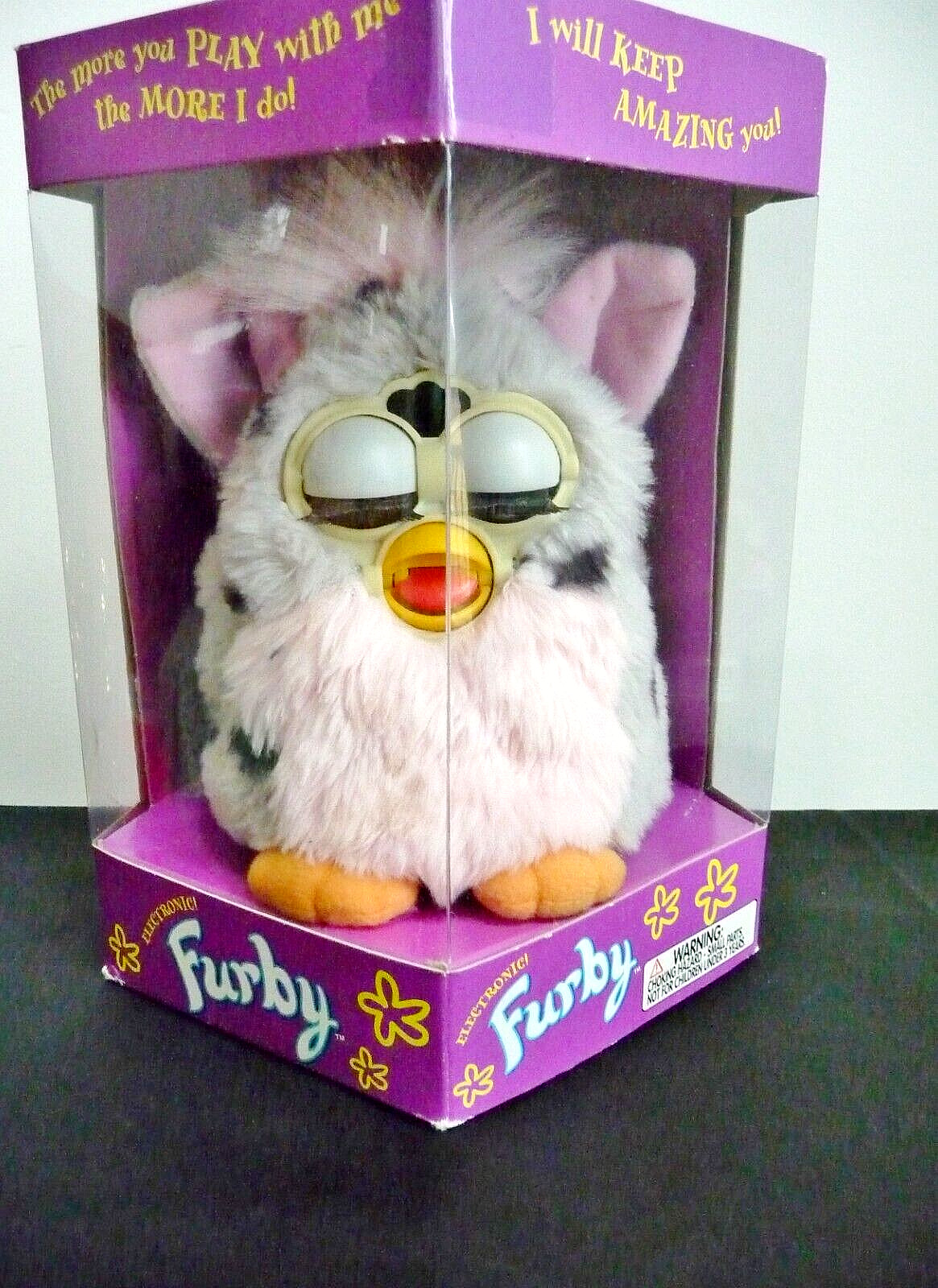 ORIGINAL FURBY - 1998 - Model # 70-800 - CLOSED EYES -NEW IN BOX! RARE