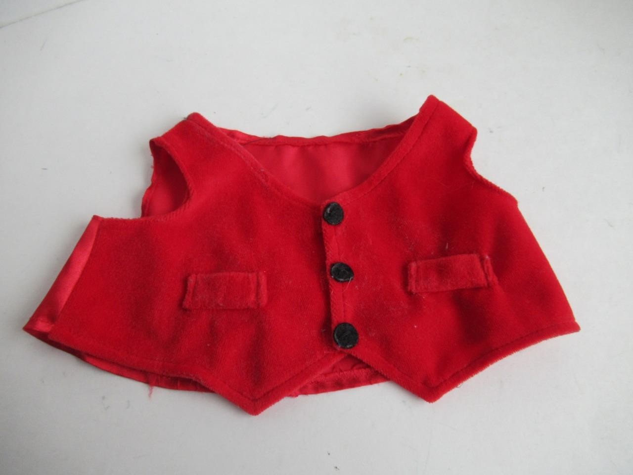 Build a Bear Workshop Red Vest