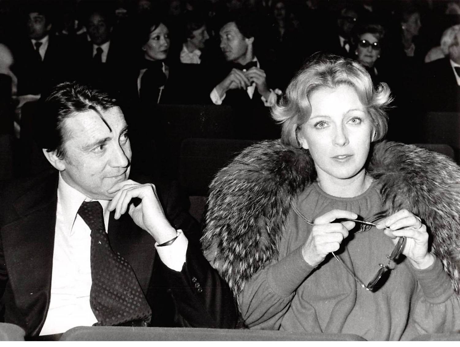 Press Photo. ALE10726. Approximately 23x18 Cm. Marie Dubois With Her Husband