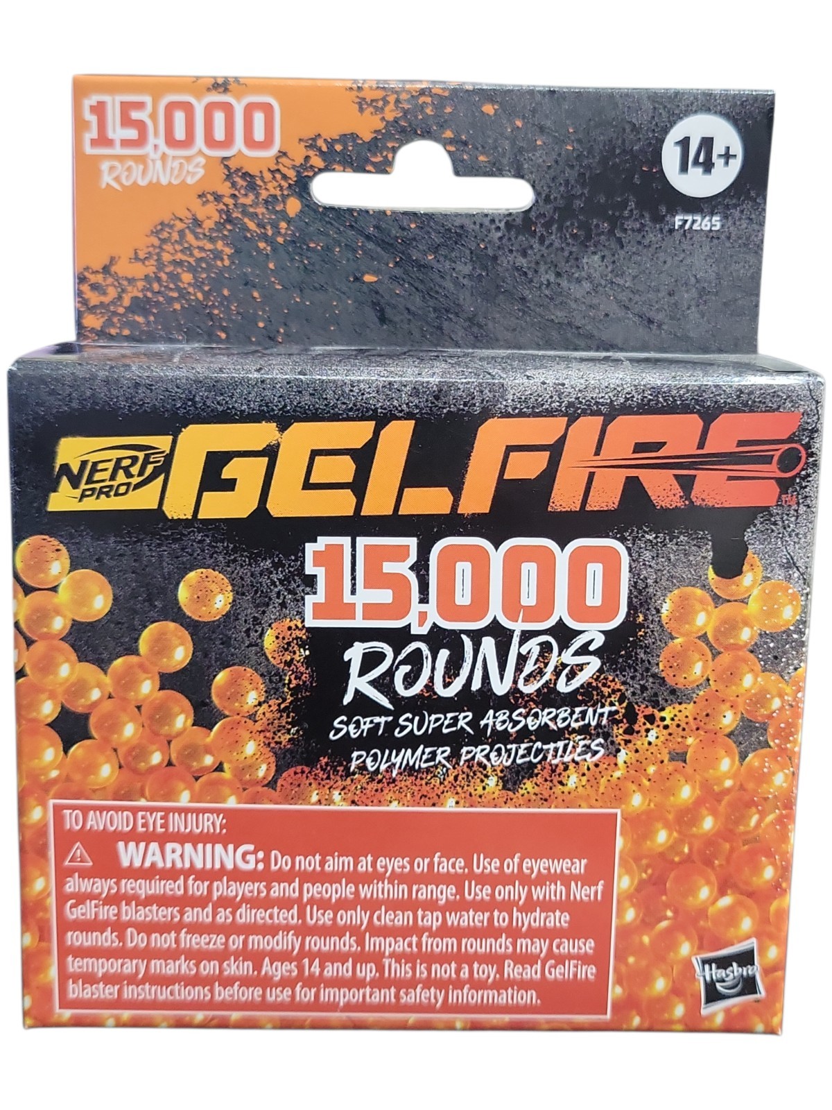 Nerf Gelfire 15,000 Rounds NEW AND SEALED Refill Pack Ammo for Pro Blasters