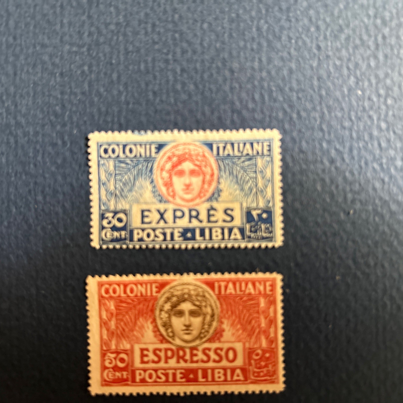 Libya Stamps #E3-E4 mh.SCV=$7.50.