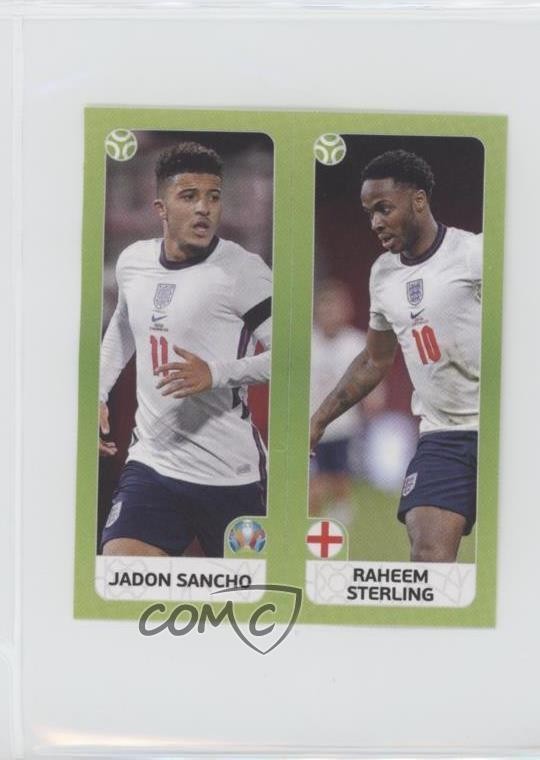 2020 Panini Euro Album Stickers Orange Edition Jadon Sancho Raheem Sterling 0j81