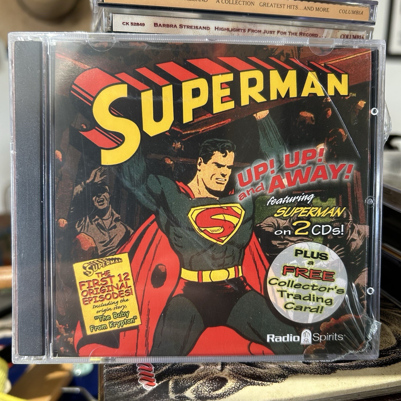 Superman 2 CDs (Radio Spirits), First 12 Episodes New Sealed