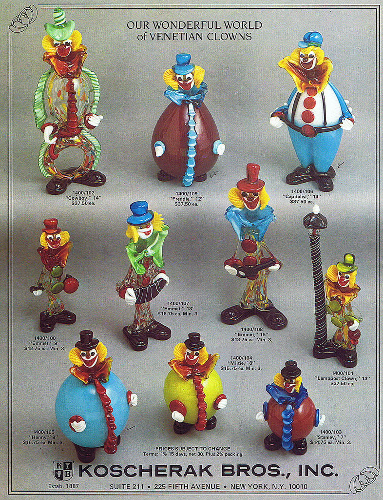 Italian Glass - 18 Catalogs on USB Drive, 1915-1985, Murano
