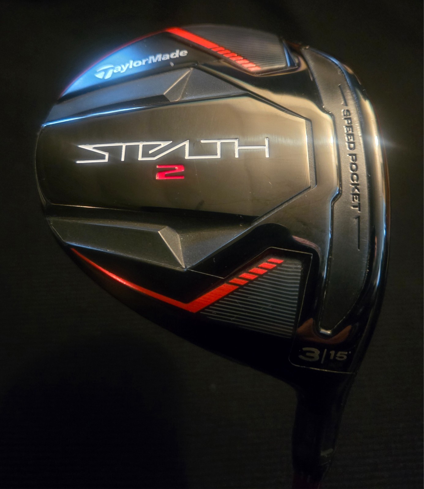 RARE TOUR ISSUE TAYLORMADE STEALTH2 15° 3W MATRIX OZIK TP7X RED SPECIAL EDITION