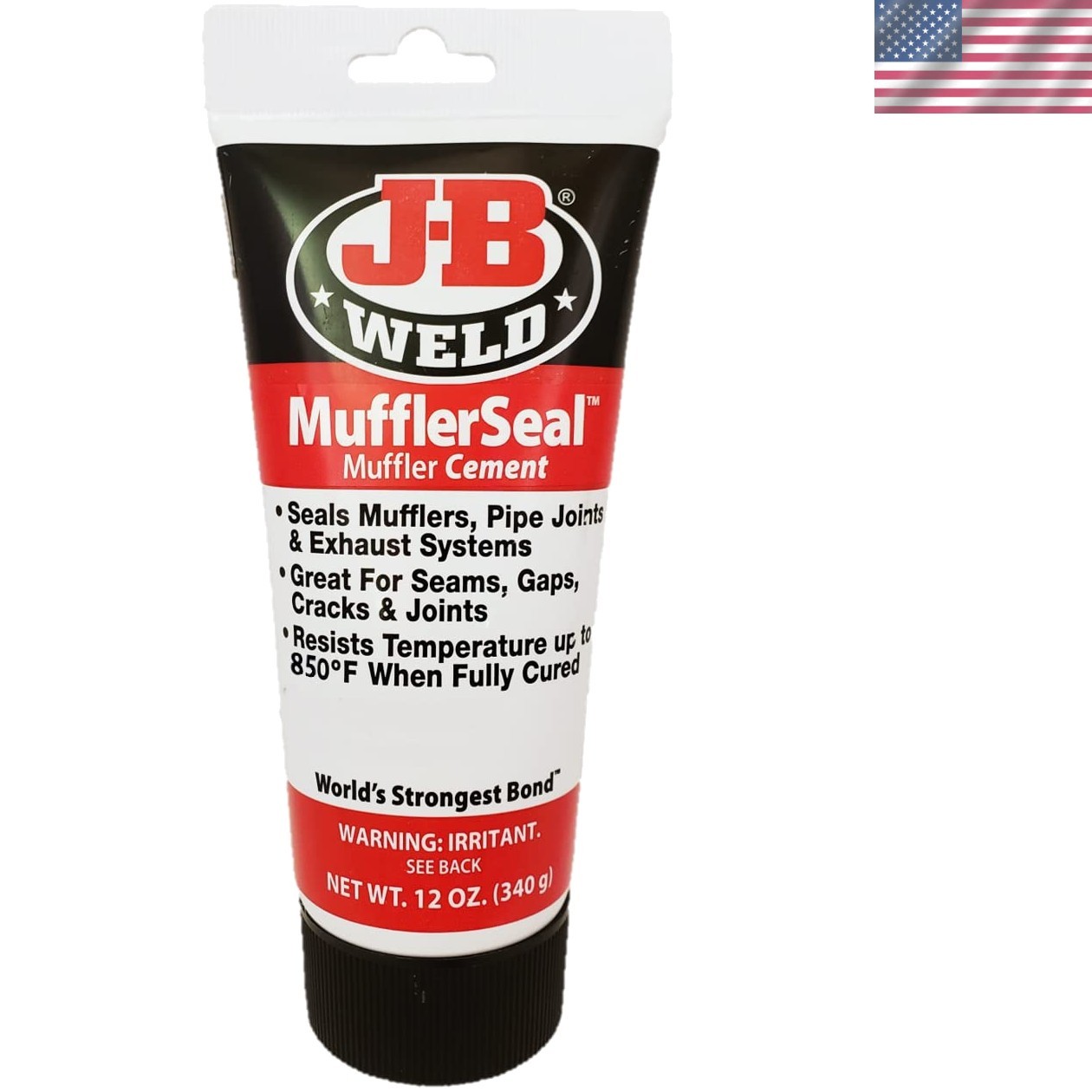 MufflerSeal 12 oz. Iron Reinforced Muffler Cement - High Temperature Sealant