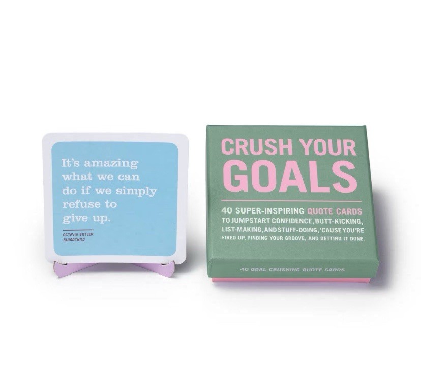 Goal Inspiration / Motivation Cards / Multi Color / Unisex
