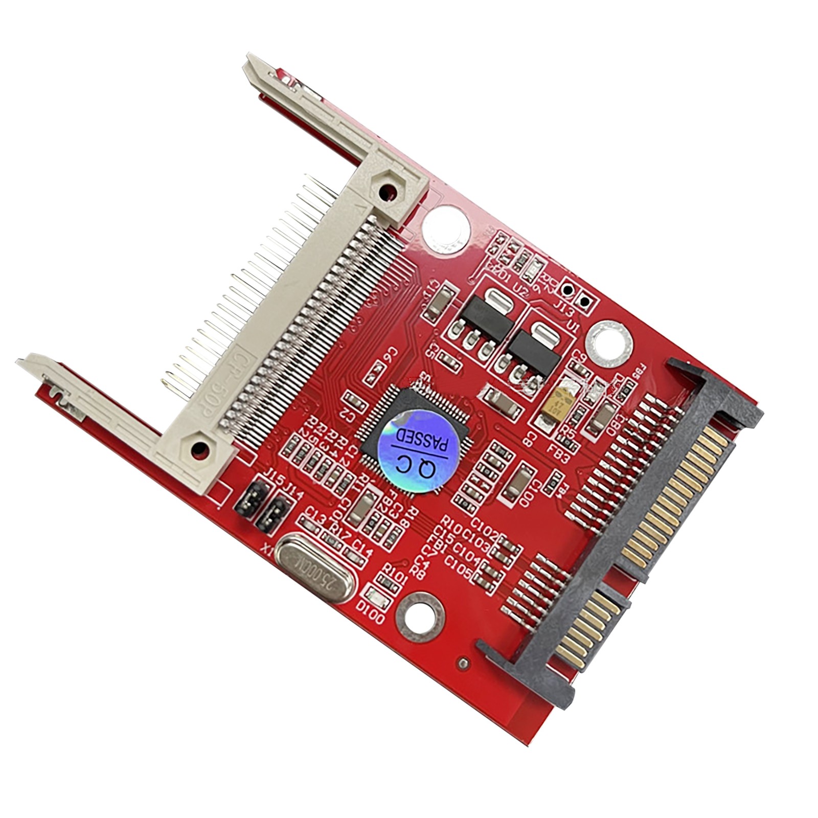 New CF I/II to 2.5 Inch SATA Converter HDD Hard Disk Drive Card Adapter Board