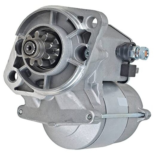  410-52349 Starter Compatible With/Replacement For Kubota Equipment V1902 