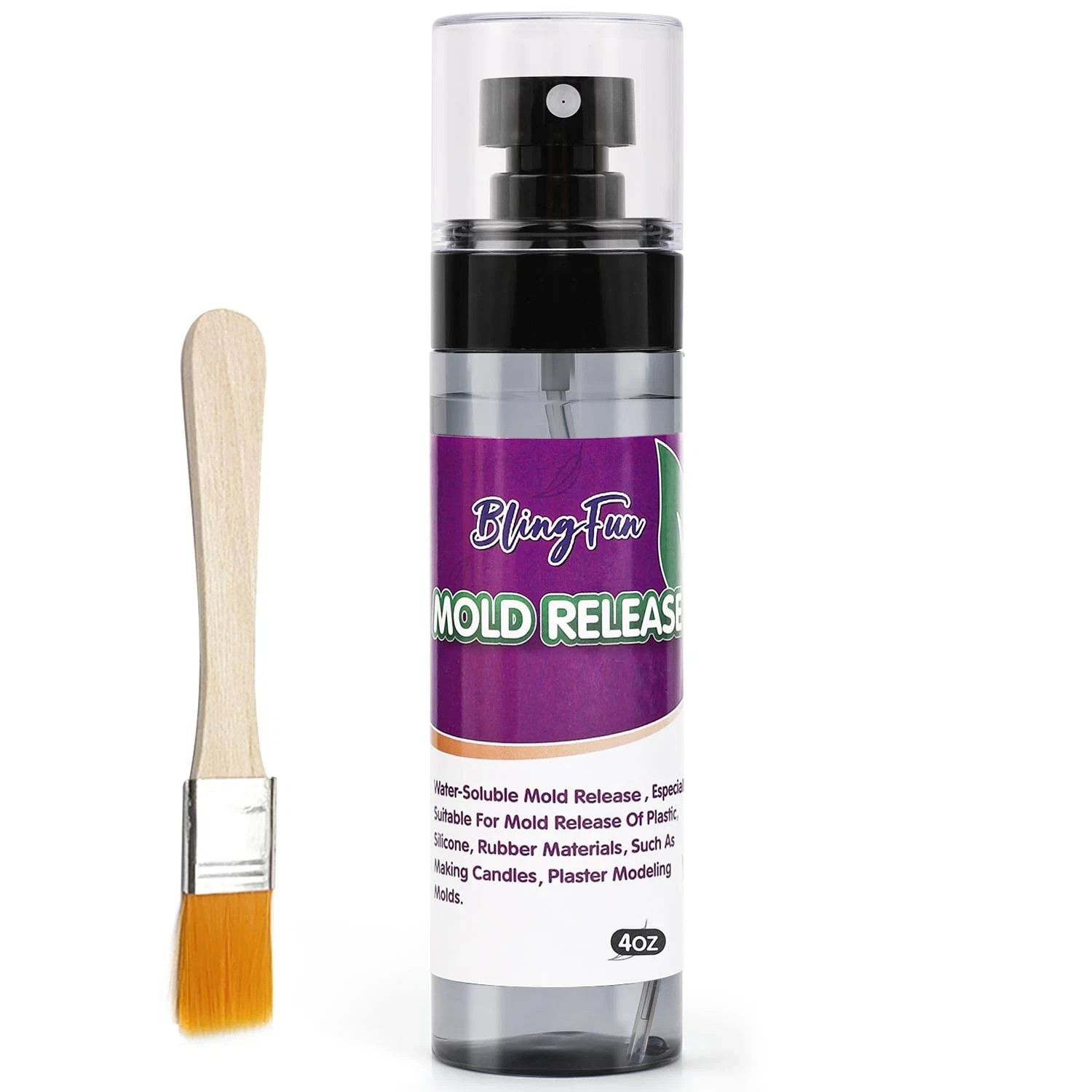 Pachsi 4Oz Mold Release Spray for Candle Making and Epoxy Resin, transparency