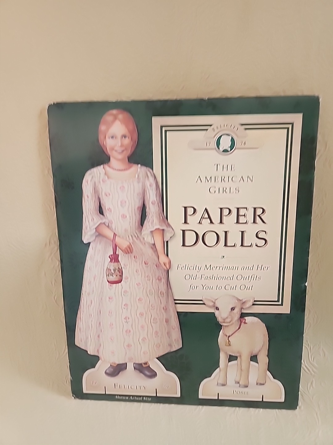 The American Girls Paper Doll Set Felicity Posie 10 Outfits Open Package Unused 