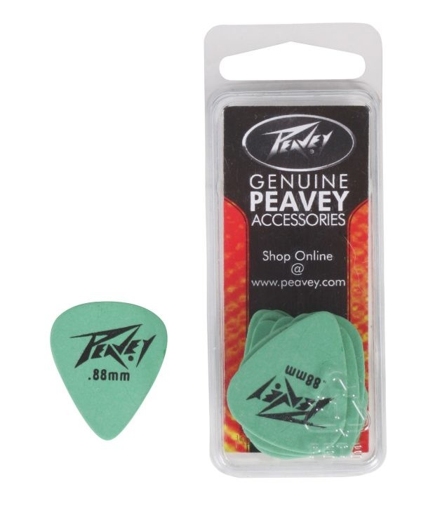 Peavey MH Green 351 12Pc Clam Pack - Guitar Picks