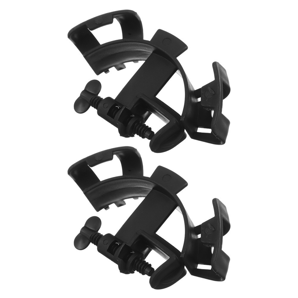  2 Pcs Aquarium Hose Mounting Clip Water Pipe Holding Clamp Hanger Fish Tank