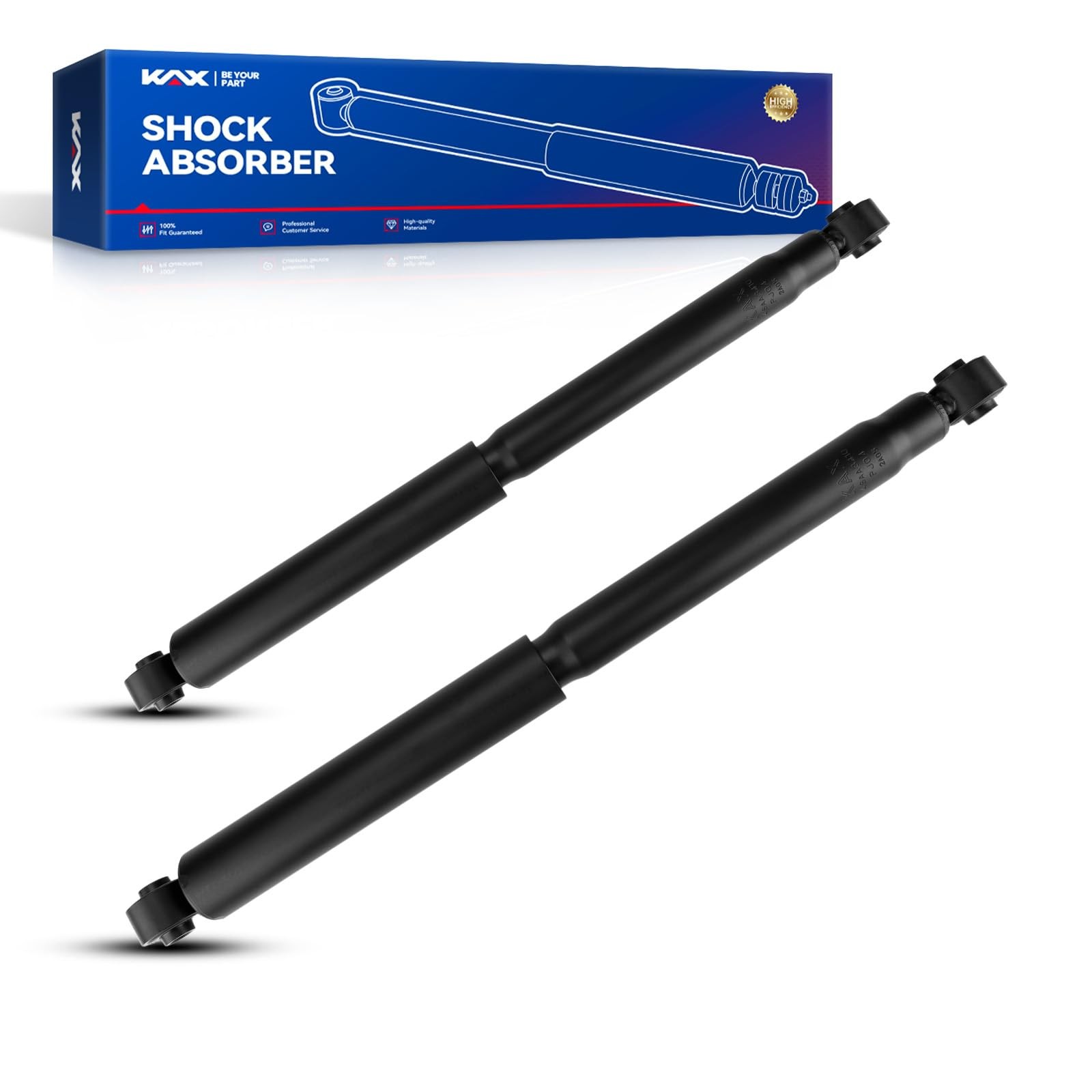 Rear Shock Absorber Set of 2 for 2002-2010 Ram 1500 Silverado Sierra 2500 HD