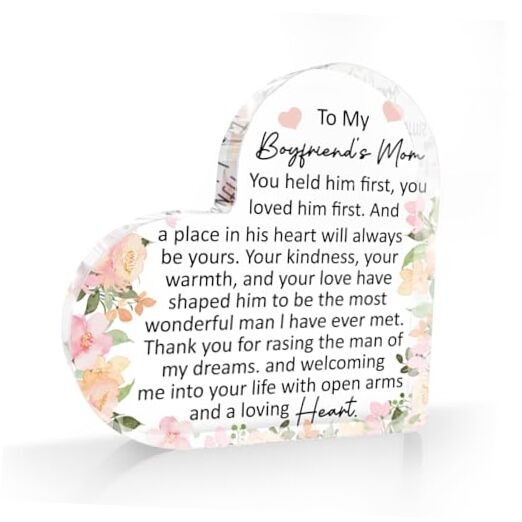 Boyfriends Mom Mother's Day Gifts Mothers Day Christmas Birthday Gifts for Your