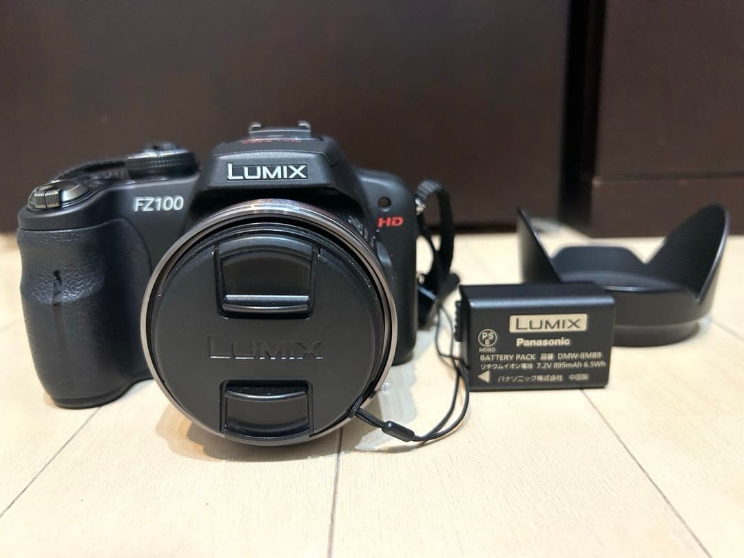 Panasonic LUMIX DMC-FZ100 Digital Camera Tested Excellent Condition