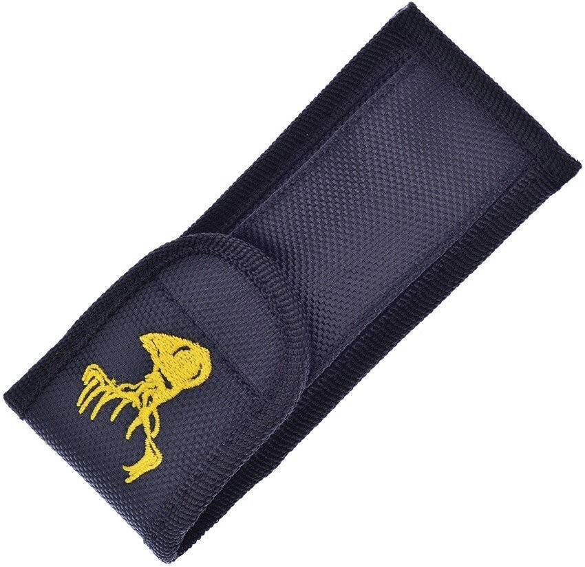 Frost Cutlery Black Soft Nylon Knife Sheath w / Embroidered - SHNDEERHEAD