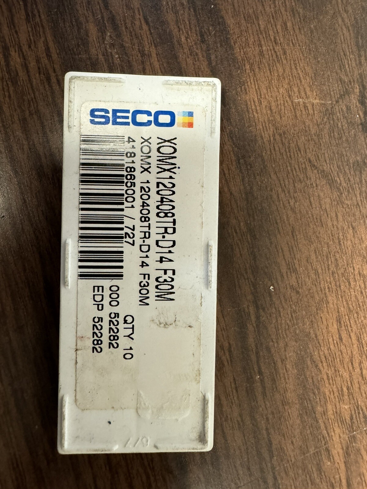 10PCS  SECO  XOMX120408TR-D14 F30M