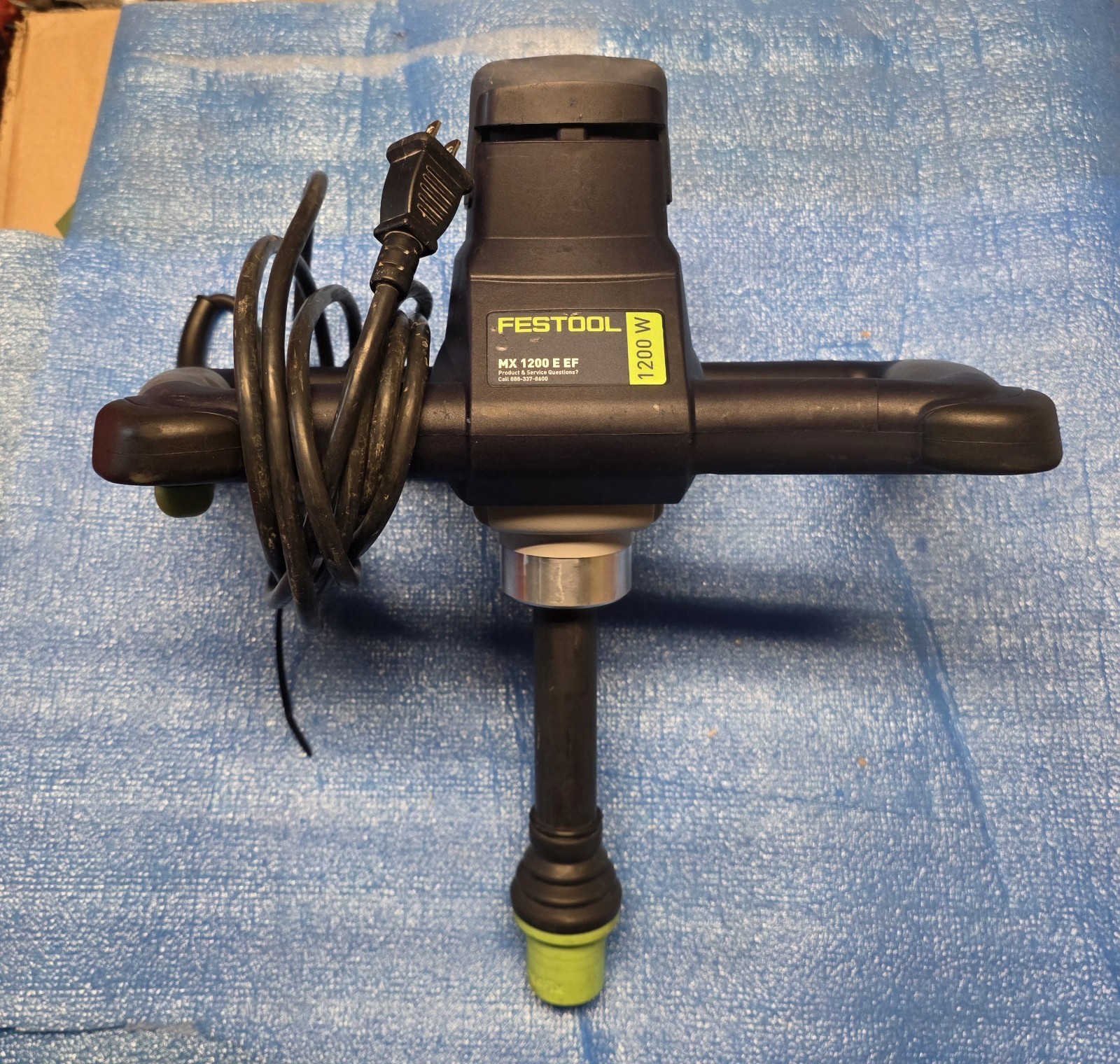 Festool MX 1200 E EF Mixing Drill 110V 1200W with 4 Mixing Spirals Free Shipping