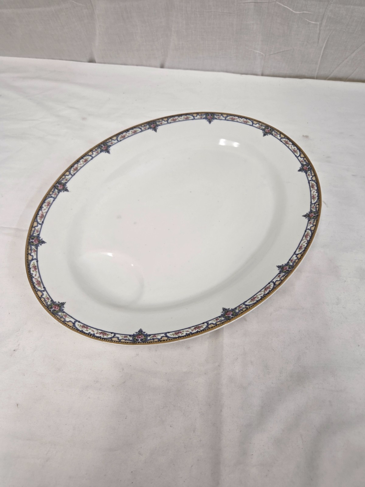 1903 Theodore Haviland Limoges China Schleiger 170/Troy OVAL 12x15 Meat PLATTER