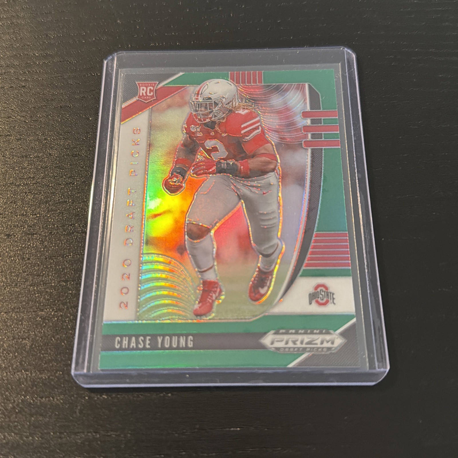 2020 Prizm Draft Picks #130 - Chase Young RC - Green