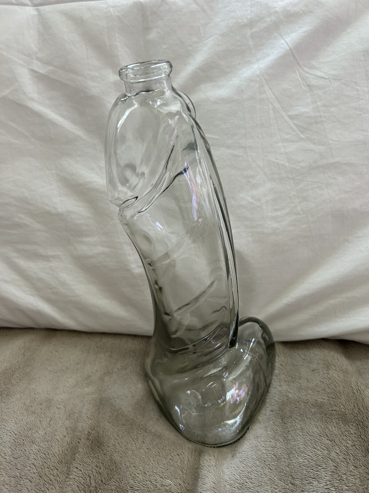 Glass Penis Bottle 750ml