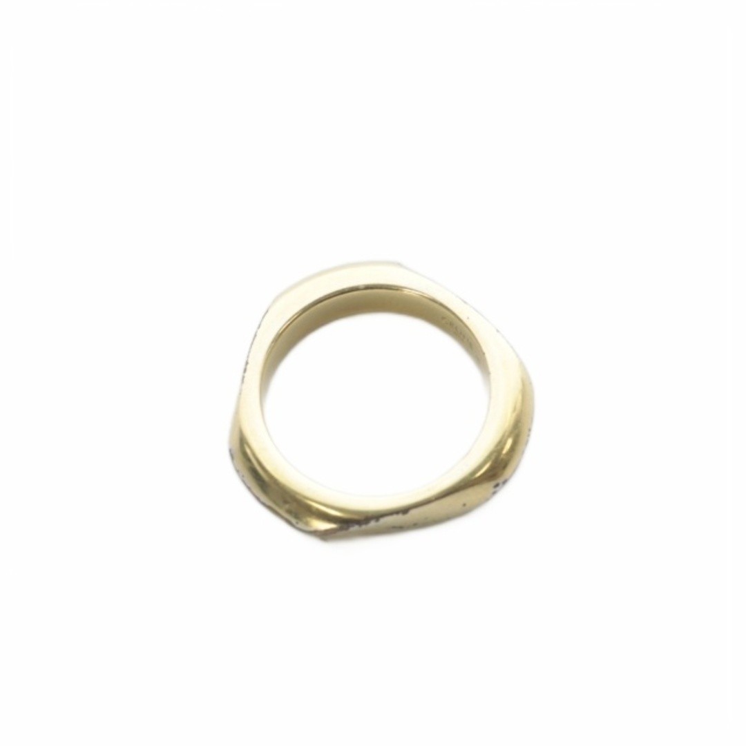 Celine Triangle Ring Size 12 Gold Color SR Used b3c8530db46ce9140e749d83bf4e8686