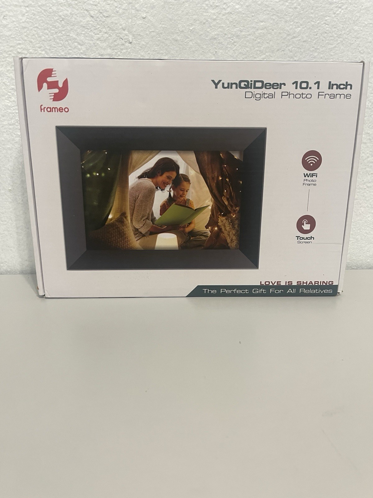 YunQiDeer 10.1 Inch Digital Photo Frame - Compatible With Frameo