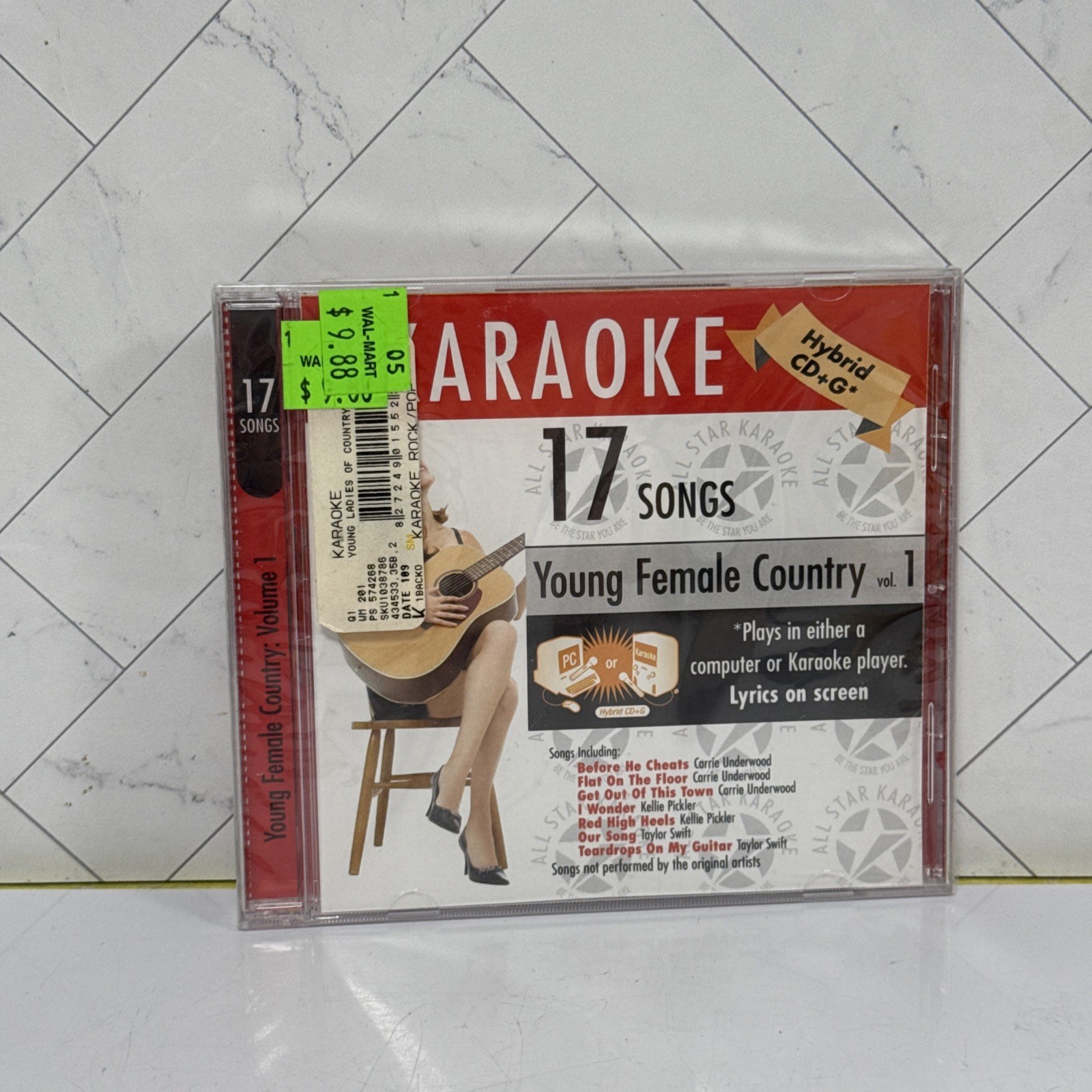 ASK-1552 Country Karaoke: Young Female Country, Vol. 1; Swift Underwood, Kellie