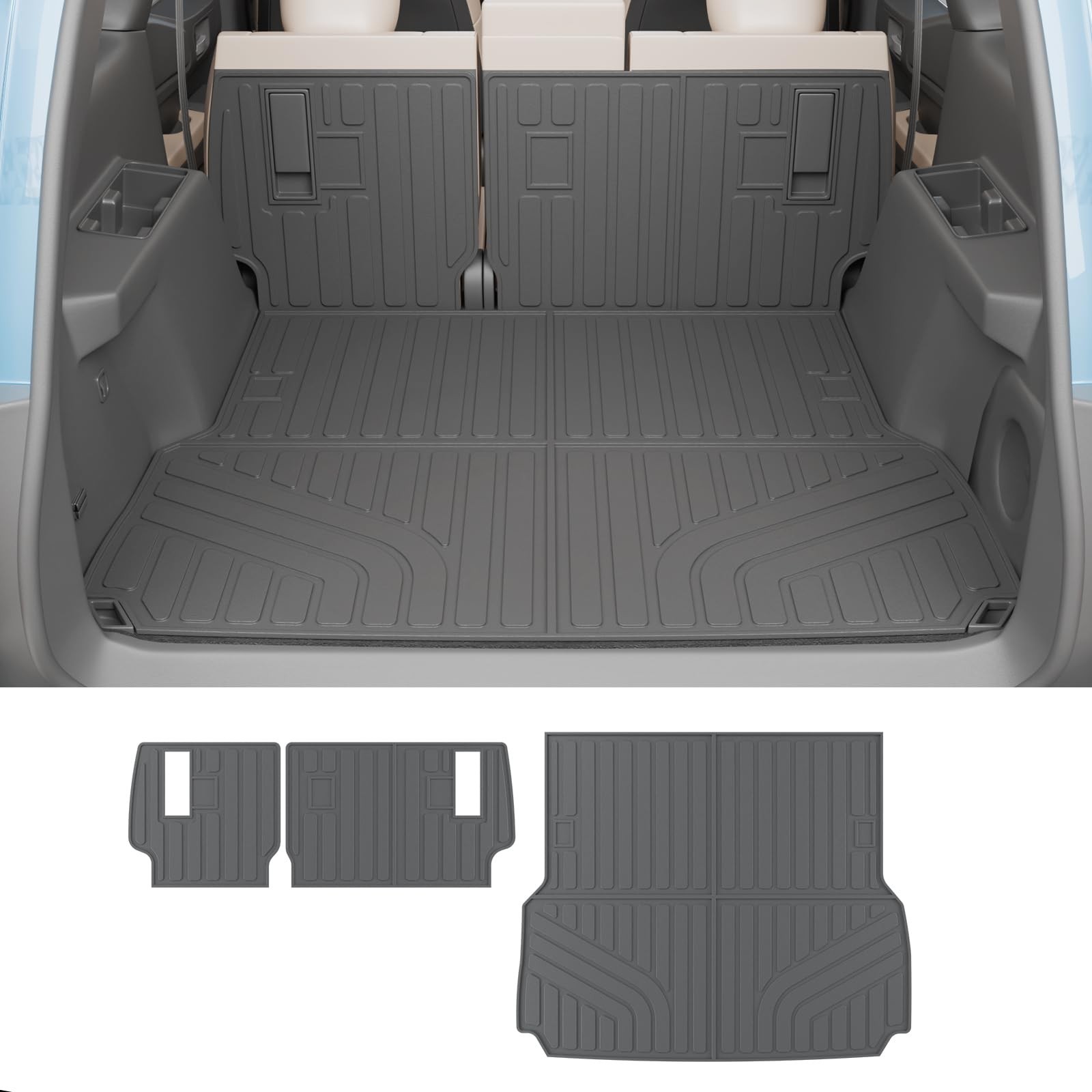 Cargo Mat Compatible with 2024 2025 2026 Toyota Land Cruiser/Lexus GX550 Over...