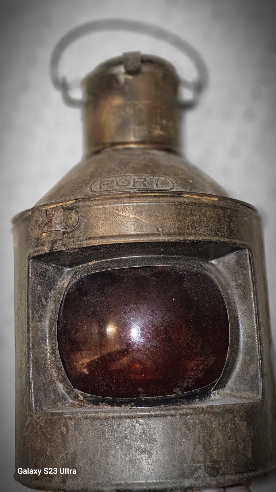 Antique Ship's Lanterns, Port Starboard from 1950s 