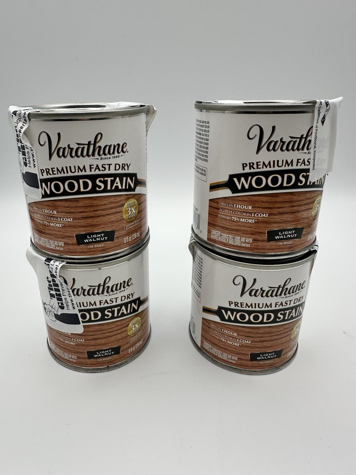 Varathane Semi-Transparent Light Walnut Oil-Based Urethane Alkyd WoodStain 0.5pt