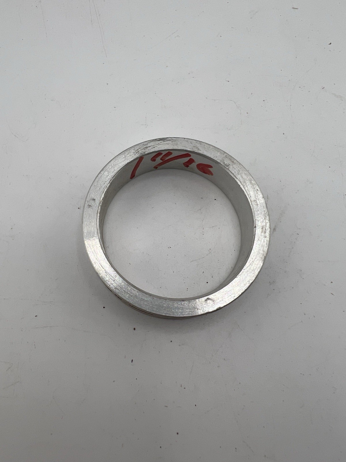 LER20 Precision Spacer Ring 1-11/16” ID x 2-3/8” OD NOS Machined Metal