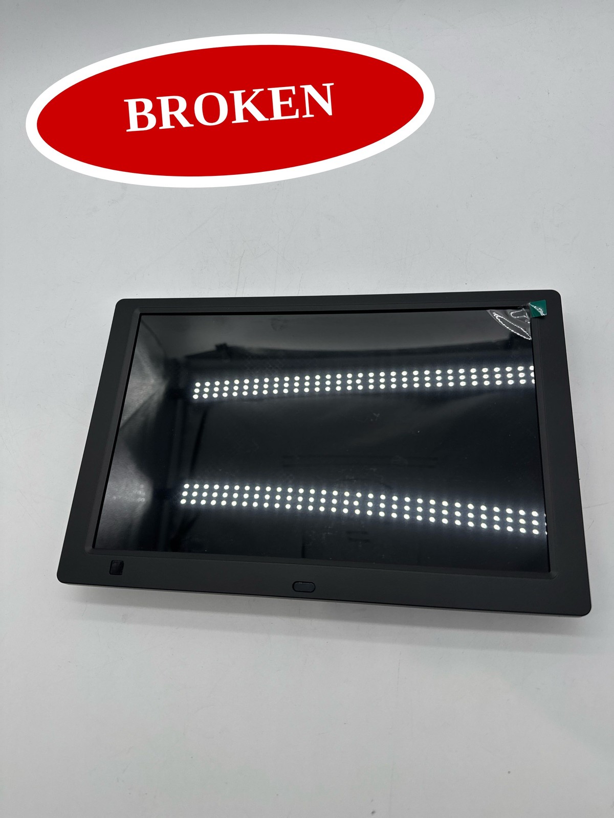 (BROKEN) KECAG 10.1in Digital Picture Frame 1080p IPS Motion Sensor USB SD Card