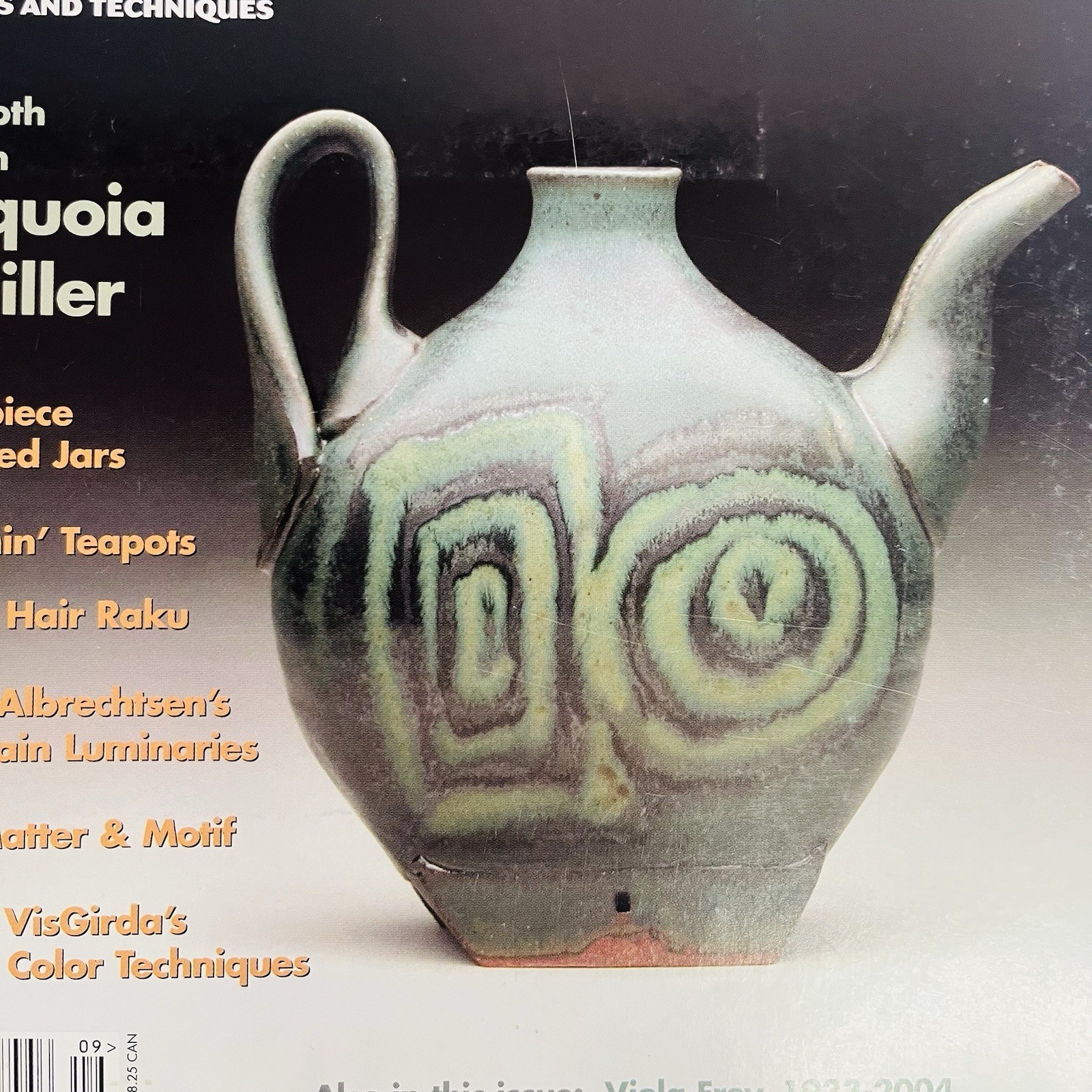 Green Ewer by Sequoia Miller Clay Times Mix Lot of 5 Magazines 2003