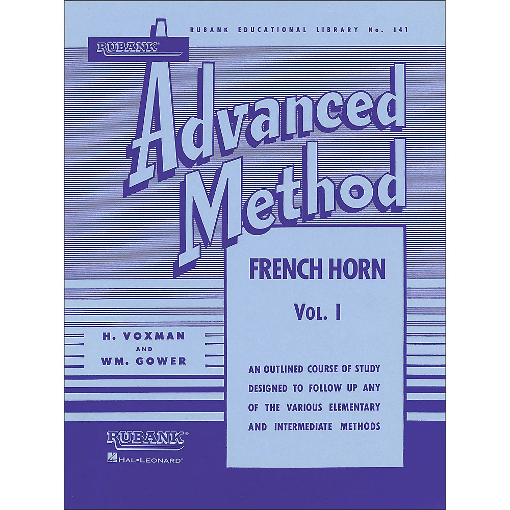 Hal Leonard Rubank Advanced Method for French Horn Vol1
