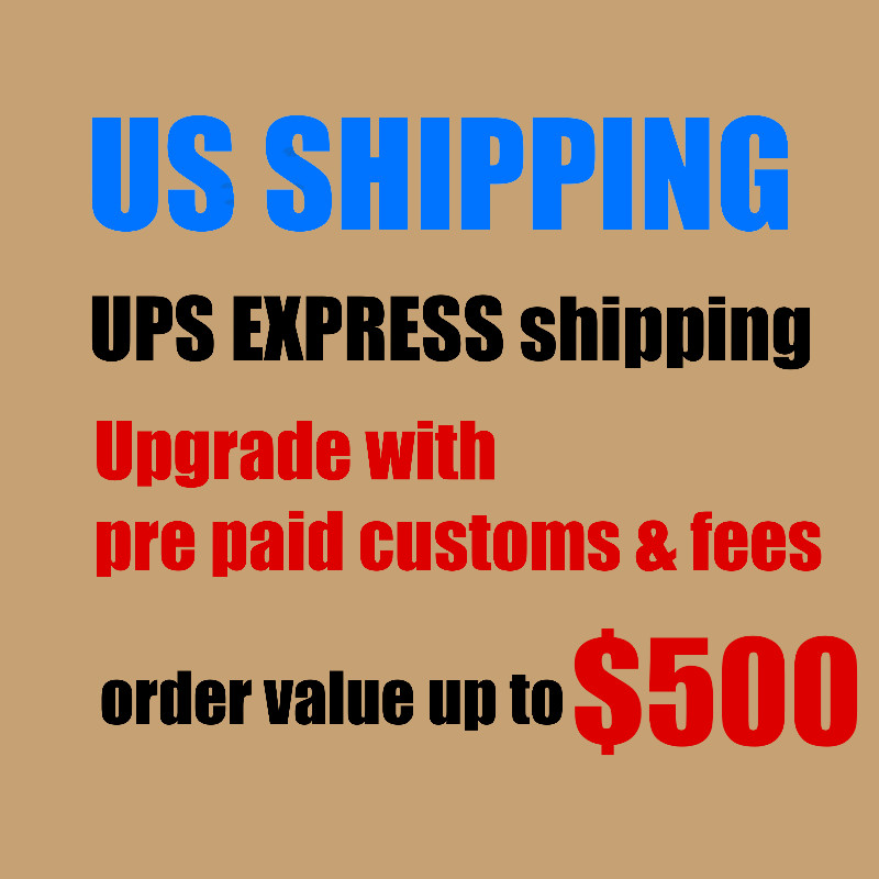 US shipping UPGRADE to UPS Express shipping order value up to $500