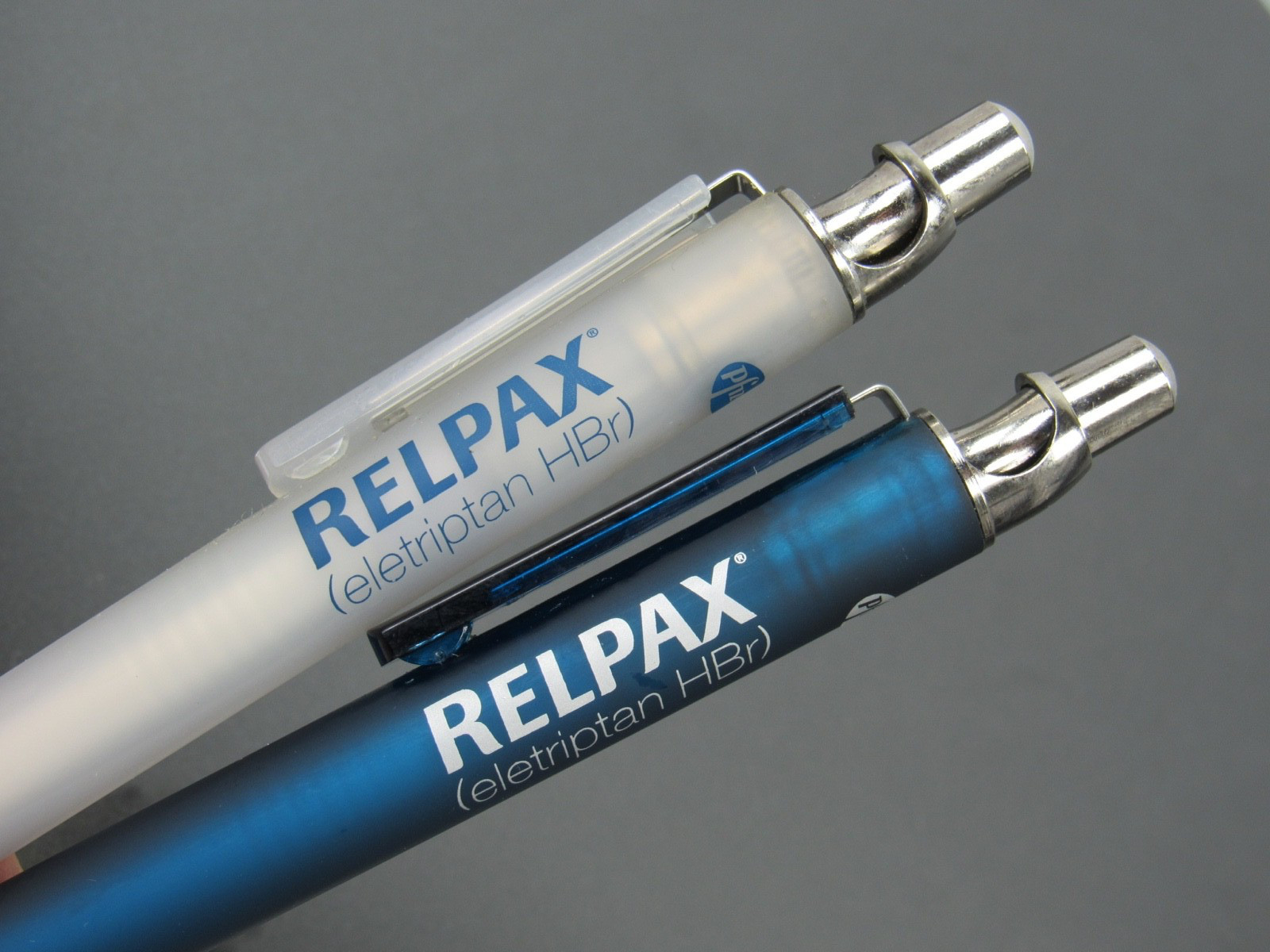 Pfizer Relpax Lot Metal & Plastic PENS Drug Rep Pharmaceutical Promo Advertising